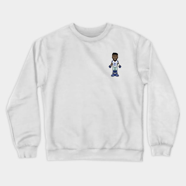 Ezekiel Elliot Crewneck Sweatshirt by asGraphics